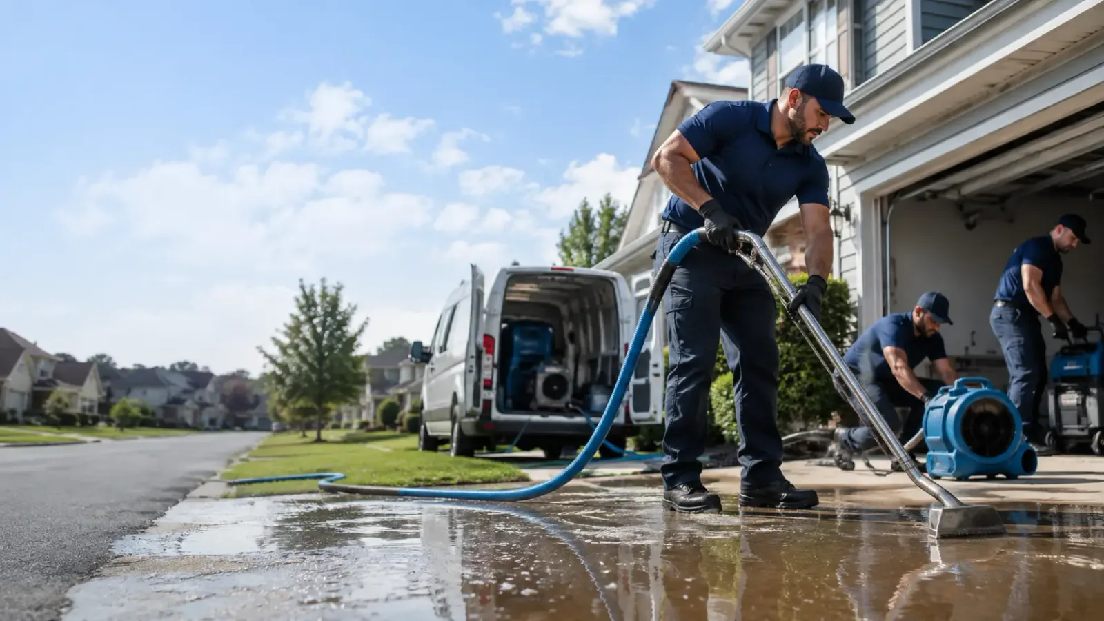 Flood Damage Restoration in Denhoff, ND